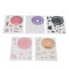 Miokycl Decoration Cute Cartoon DIY Stickers 5 Different Pattern Camera Stickers for Fuji Instax Mini 11 Camera (Dessert Animal Series), Miokyclwugeyhxsoc-11 view 2