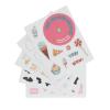Miokycl Decoration Cute Cartoon DIY Stickers 5 Different Pattern Camera Stickers for Fuji Instax Mini 11 Camera (Dessert Animal Series), Miokyclwugeyhxsoc-11 view 3