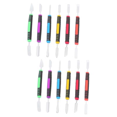 Angoily 12pcs Laptop Repair Tools Double-Ended Spudger Stick Easy-Grip Handle for Phone LCD and Electronics