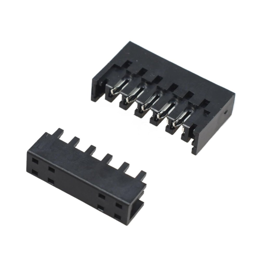 10Pcs Black IDE HDD Sata Power Male Female Connector with Copper Terminal Metal Pin Fit Compatible Hard Disk (Color : SATA 1With 90 Cap)