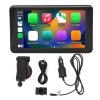 7 Double Din Car Stereo, Portable Android Auto, Bluetooth 5.0 Audio Receiver, Multimedia Player, Navigation, Mirror Link, Voice Control, for Cars view 1