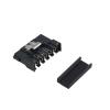 10Pcs Black IDE HDD Sata Power Male Female Connector with Copper Terminal Metal Pin Fit Compatible Hard Disk (Color : SATA Lock with 180) view 1