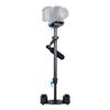 Carbon Fiber Handheld Stabilizer with Quick Release Plate, Perfect for DSLR Cameras for Improved Shooting Stability (Black) view 4