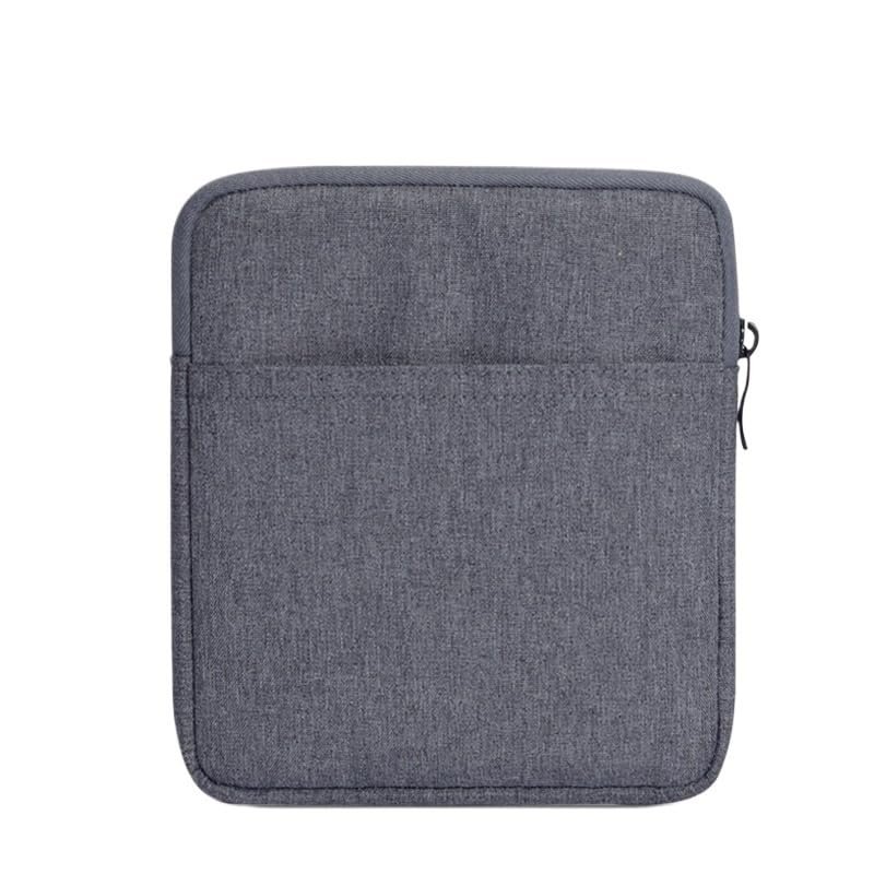 SOENS E-Book Reader Sleeve Pouch Suitable for Kobo Libra 2 N418 2021 H20 N873 2019 7inch Shock Proof Zipper Bag (Color : Dark Grey)