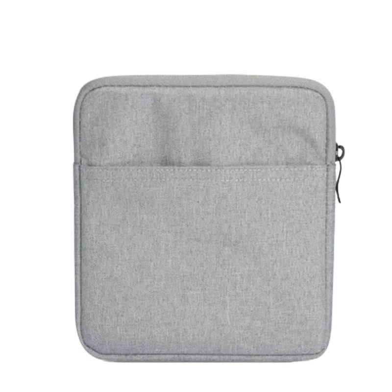 SOENS E-Book Reader Sleeve Pouch Suitable for Kobo Libra 2 N418 2021 H20 N873 2019 7inch Shock Proof Zipper Bag (Color : Light Grey)