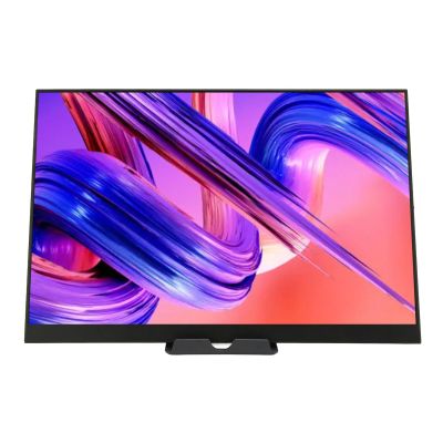 16 Inch Portable Monitor, 2.5K 2560x1600 16:10 144HZ Dual Speakers Second External Monitor for Laptop, Monitor with Type C 3.5mm Mini, Volume Adjustment & Menu Settings