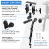 WINDFRD 1.5" Ball Kayak Fish Finder Mount with Transducer Mounting Arm, Marine Electronic Mount Plate with Low Profile Track, Compatible with RAM Mounts, Scotty, Lowrance, Garmin view 3