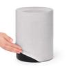 Soundskins Speaker Cover for Sonos Sub Mini Acoustic Shield, Dustproof & Scratchproof, Elegant Smoke White view 2