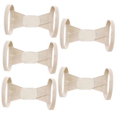 FOMIYES 5pcs Posture Strap for Adults and Boy Girl Adjustable Back Brace for Improved Back Support and Straightening Breathable Design for Day Comfort