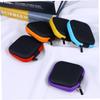 Angoily 2pcs USB Cable Pouch Earphone Case Compact Eva Headphones Storage Box Scratch-Resistant Lining view 3