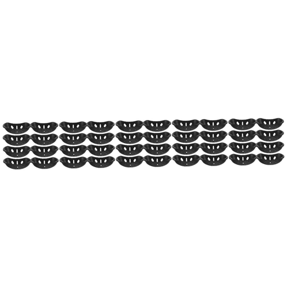 DOITOOL 40pcs Chin Pad for Hard Hats Chin Strap Accessories for Safety Helmets Easy to Install Sturdy Material for Comfort and Security