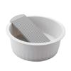 Plastic Laundry Basin with Non Slip Wash Board for Clothes view 1