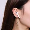 18k Gold Earrings for Airpod Anti Lost Earring Strap for Airpods Anti Lost Strap for Airpods Pro, Wireless Earhooks Earbuds Earphone Holder Connector, Compatible with Airpods 1 2 3 pro view 4
