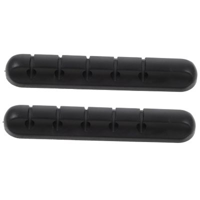 ARTIBETTER 2pcs Silicone Data Cable Organizer for Creative Car USB Cable Holder Versatile Cord Management for Efficient Desktop Organization