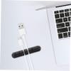 ARTIBETTER 2pcs Silicone Data Cable Organizer for Creative Car USB Cable Holder Versatile Cord Management for Efficient Desktop Organization view 3