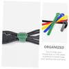 Angoily 50pcs Cord Fixing Straps Reusable Cable Ties Cable Organizers Tidy up Your Electronics No Tangle view 3