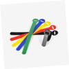 Angoily 50pcs Cord Fixing Straps Reusable Cable Ties Cable Organizers Tidy up Your Electronics No Tangle view 4