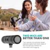 Movo DoubleMic-UC Dual Capsule USB C Microphone for iPhone 15/16 - Two-Sided Cardioid Condenser Mic for Video Recording view 4