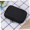 3pcs Mobile Power Headset Storage Case Pressure Electronics Organizer for Data Cables Charger and Earphones Black Shockproof Design Capacity for Travel and Everyday Use view 2