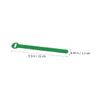 DOITOOL 50pcs Data Cable Organizers Nylon Headphone Cord Straps Power Cord Ties Audio Cables Tidier Easy to Use view 2