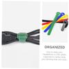 DOITOOL 50pcs Data Cable Organizers Nylon Headphone Cord Straps Power Cord Ties Audio Cables Tidier Easy to Use view 3