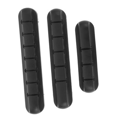 DOITOOL 3pcs Professional USB Cord Organizer Adhesive Wire Clips Under Desk Cable Holder Wire Hider for Office