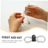 Hemobllo Leather Cord Wraps Cable Ties for Electrical Cords Cable Holder Clip for Home Office view 2