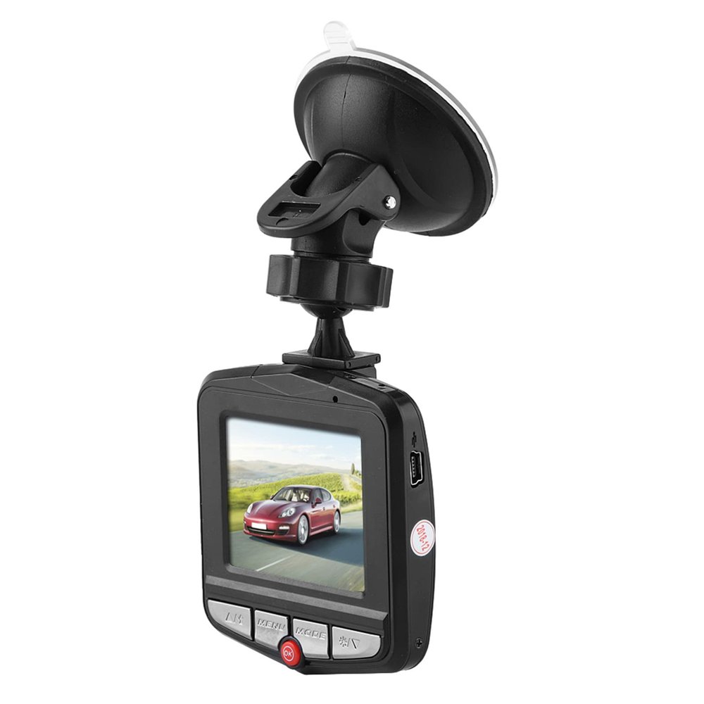 Car Dash Cam 1080P, 170 Wide Angle, Loop Recording, Anti Vibration OSD, Real time Display, External Storage up to 32GB, Lightweight Portable