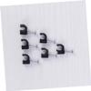 DOITOOL 400pcs Black Cable Clips for Organizing Cords Wire Fasteners for Cable Winder for Smooth for Phone Lines and Ethernet view 2