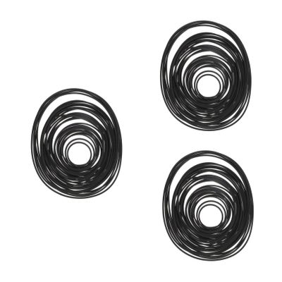 TOYANDONA 90pcs Cassette Recorder Rubber Belt for Tape DVD and Cd Players Wear-Resistant Thick Compatible Personal Stereos and Devices