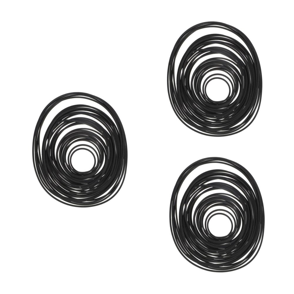 TOYANDONA 90pcs Cassette Recorder Rubber Belt for Tape DVD and Cd Players Wear-Resistant Thick Compatible Personal Stereos and Devices