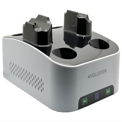 Avolusion D200 8TB USB 3.0 External Gaming Hard Drive + Controller Charging Station (2-in-1 for PS5 Console) - 2 Year Warranty