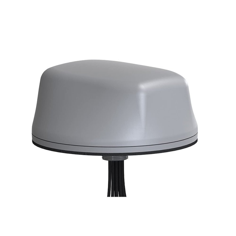 GPC Mobile Mark LTMWG940 5-in-1 4X 5G Cellular, 1x GNSS Dual Carrier MIMO Multi-Band Antenna, SMA, 15ft (White)