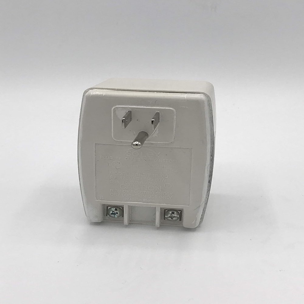 16VAC 40VA Plug-in Transformer for Alarm Panels and Security Cameras.