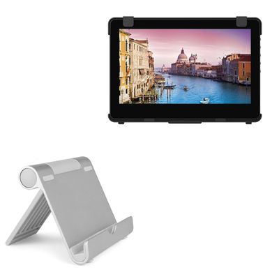 BoxWave Stand and Mount Compatible with Gechic 1102I (11.6 in) - VersaView Aluminum Stand, Portable, Multi Angle Viewing Sturdy
