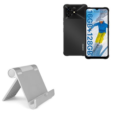 BoxWave Stand and Mount Compatible with Umidigi G5 Mecha - VersaView Aluminum Stand, Portable, Multi Angle Viewing Sturdy