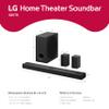 LG S80TR 5.1.3 ch. OLED evo TV Matching Home Theater Soundbar with Rear Surround Speakers and Wireless Subwoofer, Wow Orchestra, Dolby Atmos, WOWCAST Built-in (2024 Model) view 4