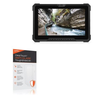BoxWave Screen Protector Compatible with Dell Latitude 7220 Rugged Extreme - ClearTouch Anti-Glare ToughShield 9H (2-Pack), Anti-Glare 9H Tough Flexible Film Screen Protector