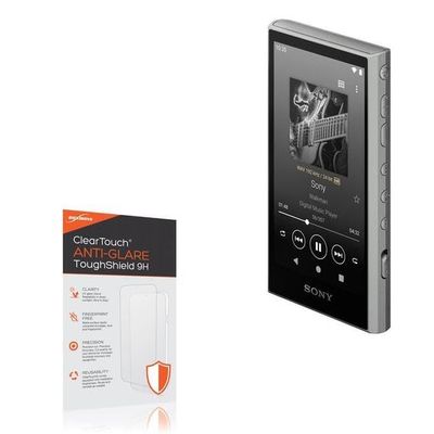 BoxWave Screen Protector Compatible with Sony Walkman (NW-A306) - ClearTouch Anti-Glare ToughShield 9H (2-Pack), Anti-Glare 9H Tough Flexible Film Screen Protector
