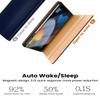 OPAKIT Leather Keyboard Case for iPad 9th/8th/7th Generation 10.2 inch, iPad Pro 10.5-inch Air 3rd Case with Pencil Holder, 7 Color Backlight BT Keyboard (2021/2020/2019/2017), NavyBlue view 4