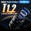 SIRUI Night Walker 55mm S35 Manual Focus Cine Lens, T1.2 Large Aperture L Mount Lens for Sigma FP, S5/S5II/S5IIX, DC-BGH1 (MS55L-B, Black) view 2