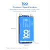 100BALANCE 100A 8-24S CAN BMS & Wi-Fi Set Smart Active Balance Protection Board Build-in Bluetooth & RS485/CAN Port view 4