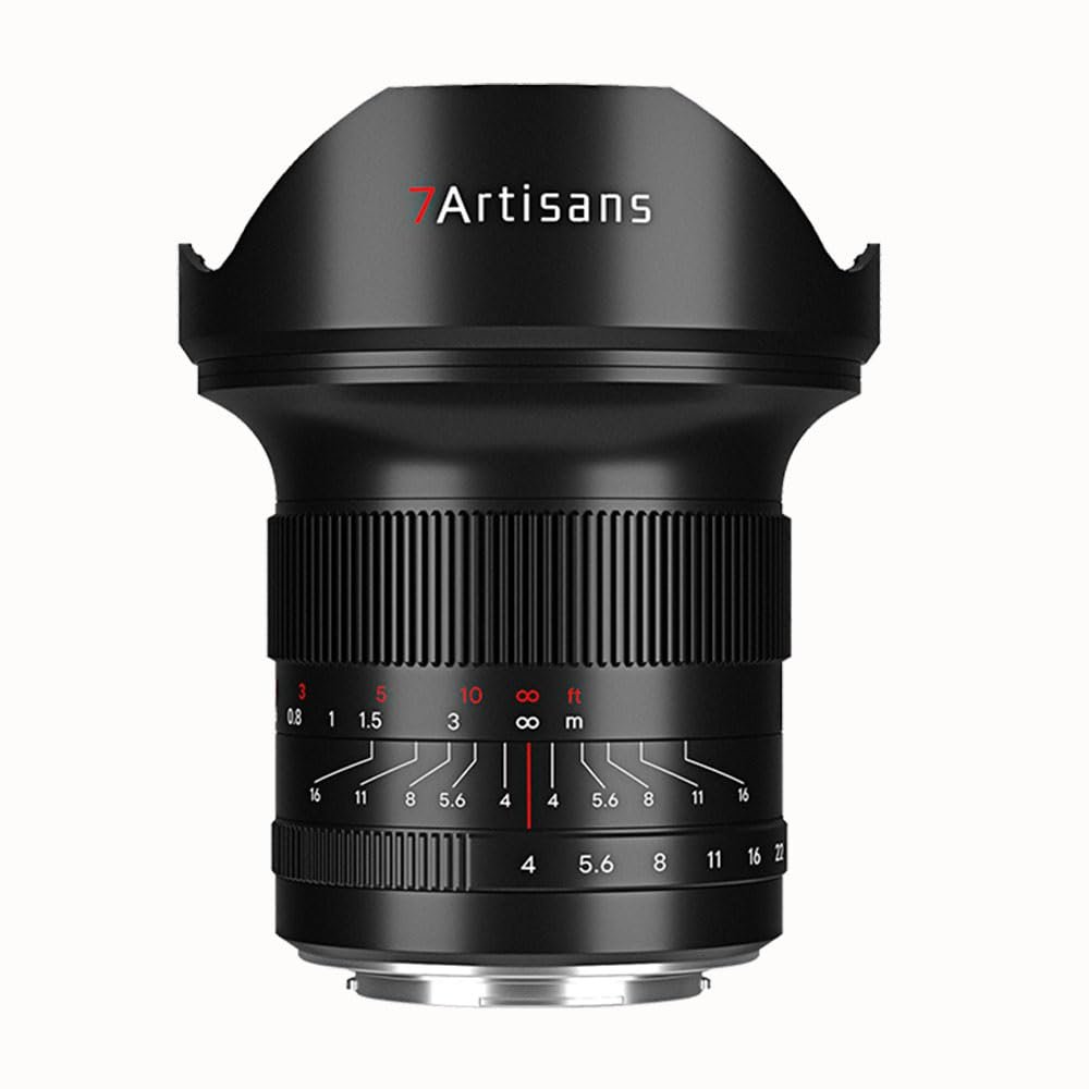 BAFONGCINE 7ar tisans 15mm F4 Full Frame Manual Fixed Focus 114 Ultra-Wide Angle Lens Compatible for Sony a7 a7R a7C a7II a7RII a7SII a7SIII a7III a7RIII a7IV a7RIV a9 FX3 A7RV