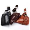 Beatifufu Barber Tool Belt Bag Scissor Organizer Essential for Hair Salons Brown view 2