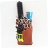 Beatifufu Barber Tool Belt Bag Scissor Organizer Essential for Hair Salons Brown view 4