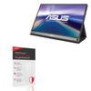 BoxWave Screen Protector Compatible with ASUS ZenScreen Go MB16AP - ClearTouch Anti-Glare ToughShield 9H (2-Pack), Anti-Glare 9H Tough Flexible Film Screen Protector view 2