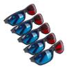 Srutueo 5X Red and Blue Anaglyph Dimensional 3D Vision Glasses for TV Movie Game DVD, 014836 view 1