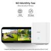 AOSU Security Cameras Outdoor Wireless, 2 Cam-Kit, No Subscription 2K Security Camera Indoor, Baby Monitor Pet Camera 360-Degree for Home Security view 2