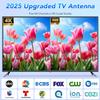 Indoor TV Antenna for Local Channels, 4K HD Digital TV Antenna for Smart TV Indoor with Booster and Magnetic Base - 120 Miles Range, 9.8FT Cable -Support All HDTVs After 2007 view 3