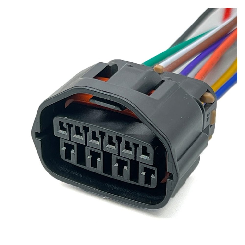 BUIEX 10Pin Car Gearbox Automatic Shift Lock Plug Wiring Harness Electronic Connector MG641288-4 7283-8700-30 Compatible with Hyu~dai Carnival (Color : MG641299-5, Size : 1 Pc with 15cm Wire)